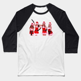 Mean Girls Jingle Bell Rock Baseball T-Shirt